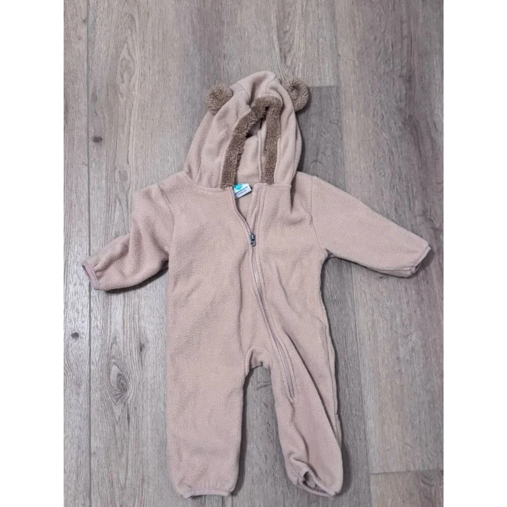 Cuddle Cub Bear Onesie for Warmth 3-6 Months